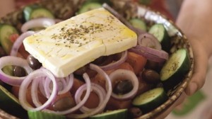 Traditional Kalamata Salad (“Greek Salad”)