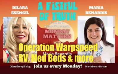 A Fistful of Truth –Monday Matters–24 Jan 2022-Operation Warp Speed-Military deployed-Med beds-RV & more!