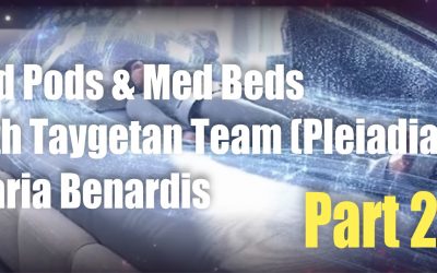 Med Pods & Med Beds with Taygetan Team  – PART 1 (Pleiadians) – Maria Benardis