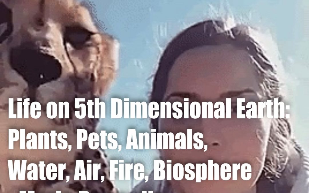 Life on 5th Dimensional Earth – Plants, Pets, Animals, Water, Air, Fire, Biosphere (Maria Benardis)