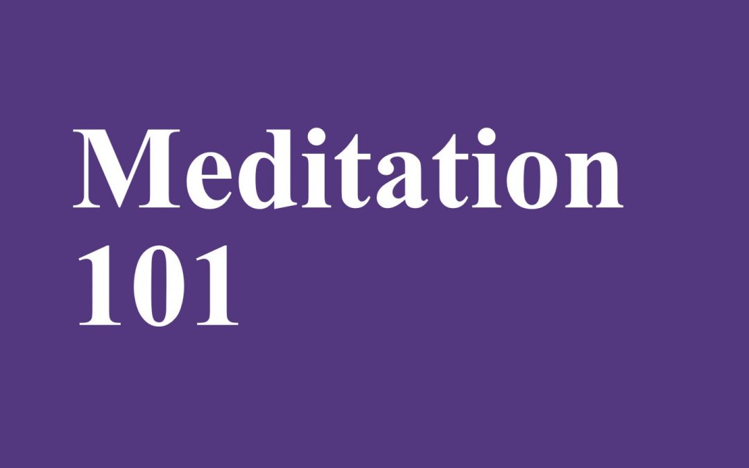 Meditation 101