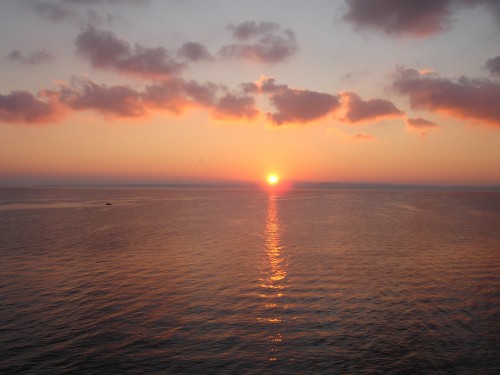 Chios island sunrise